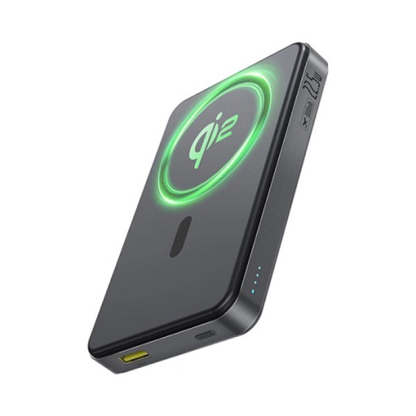 پاوربانک بی سیم باسئوس 10000 میلی‌آمپر وات Airpow 2 Qi2 P10080000123-00 22.5