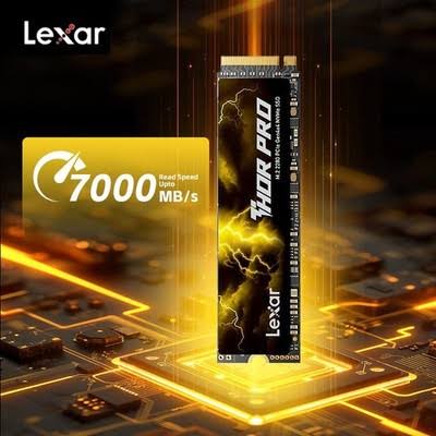 اس اس دی اینترنال لکسار مدلTHOR PRO  1TB GEN4 7000MHz